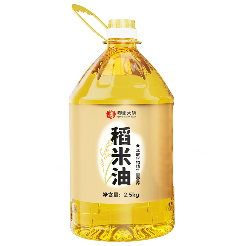 【卿家大院】稻米油2.5kg（单位：桶） 黄色